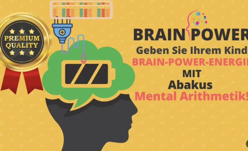 Brain Power Energie mit Abakus Mental Arithmetik